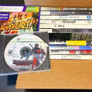 Xbox 360 Video Games Lot Of 12 Games